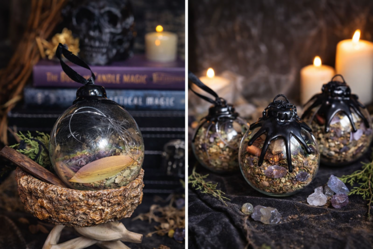 Protection Witch Spell Ball — Traditional Glass Witch Ball | Spiritual ...