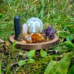 Aries Zodiac Crystal Display