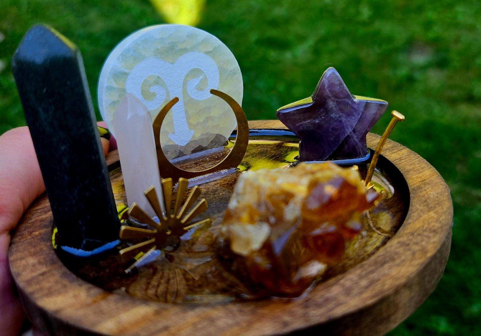 Aries Zodiac Crystal Display - Image 4