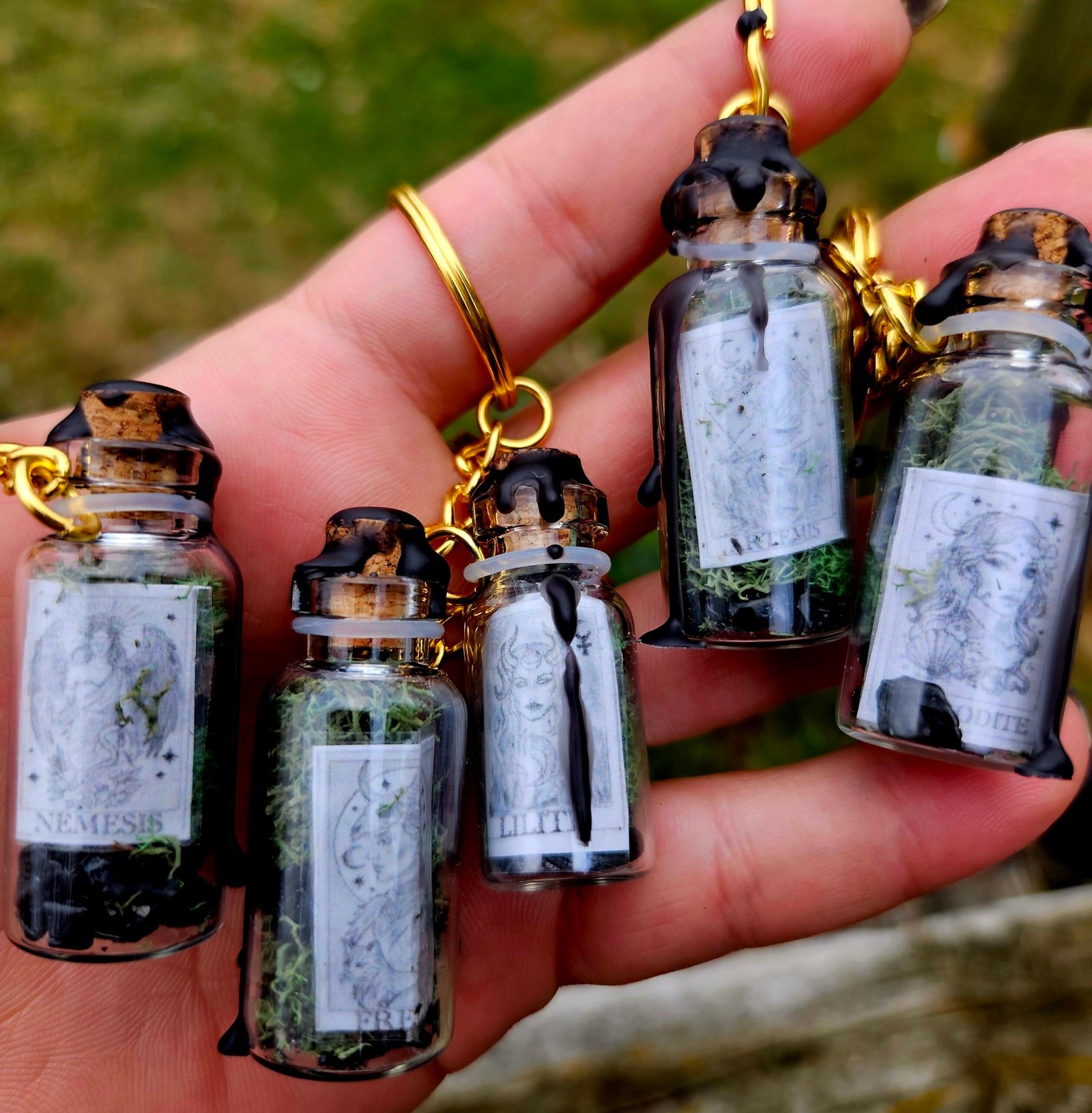 Goddess Protection Keychains