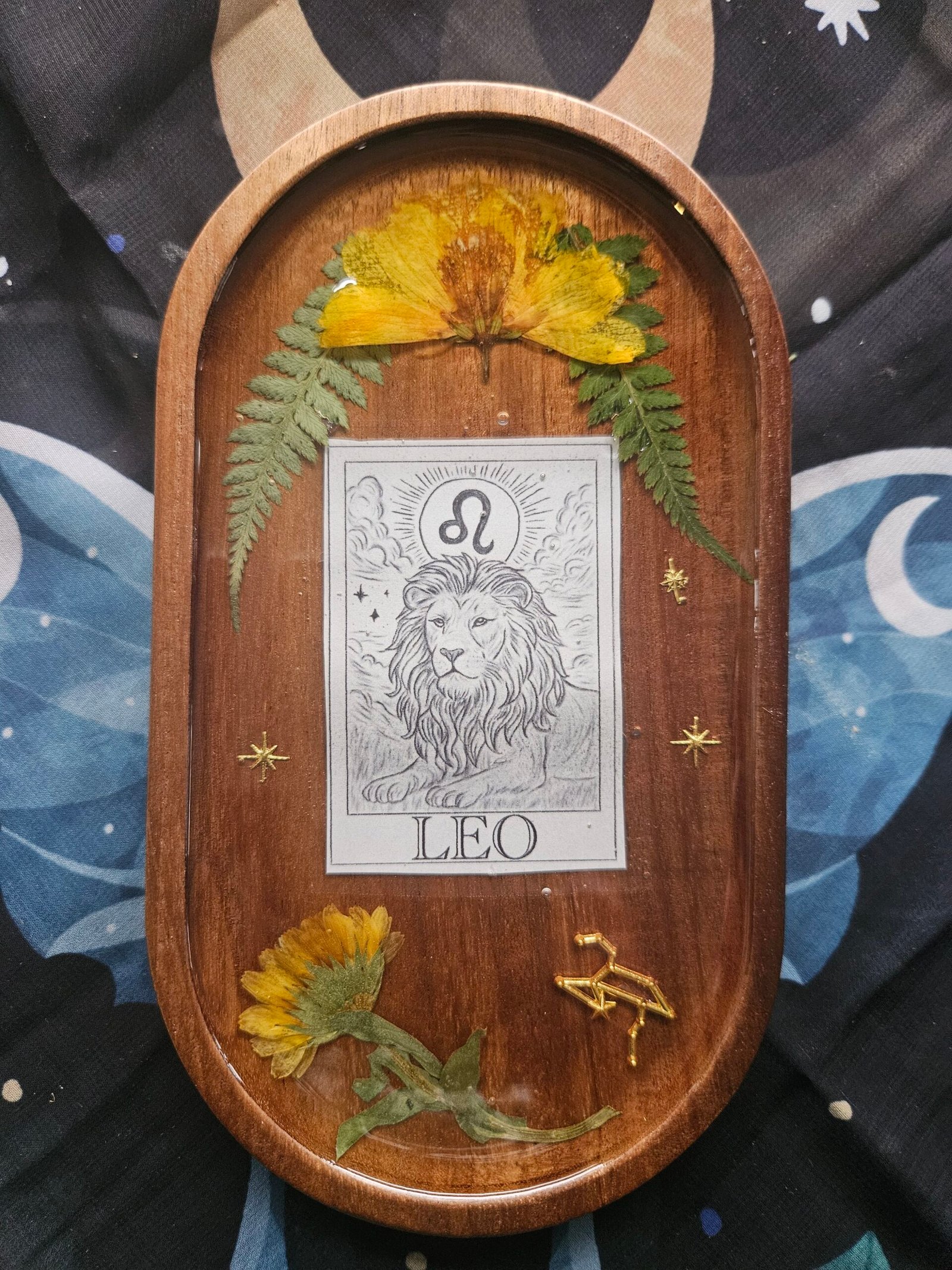 Leo Zodiac Trinket Tray