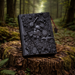 Altered art blank journal/future junk journal