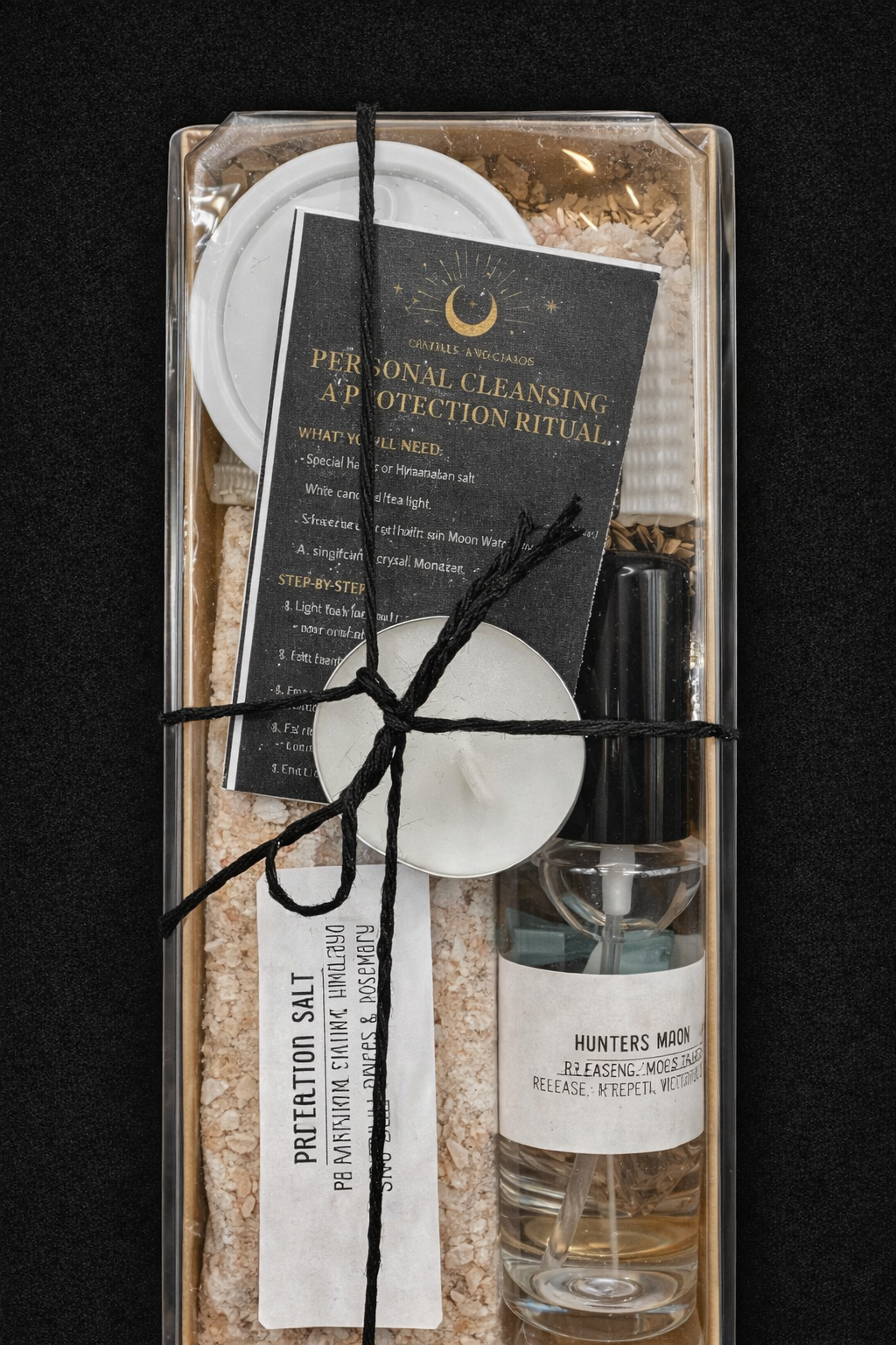 🖤 Personal Cleansing & Protection Ritual Kit