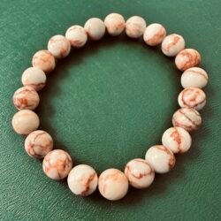 Red Vein Jasper Stretch Bracelet