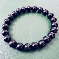 Black Obsidian Stretch Bracelet