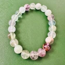 Rainbow Fluorite Stretch Bracelet