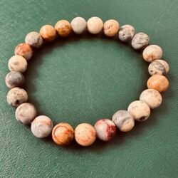Crazy Lace Agate Stretch Bracelet