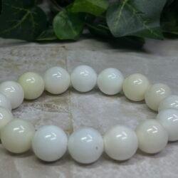 13mm White Opal Bracelet