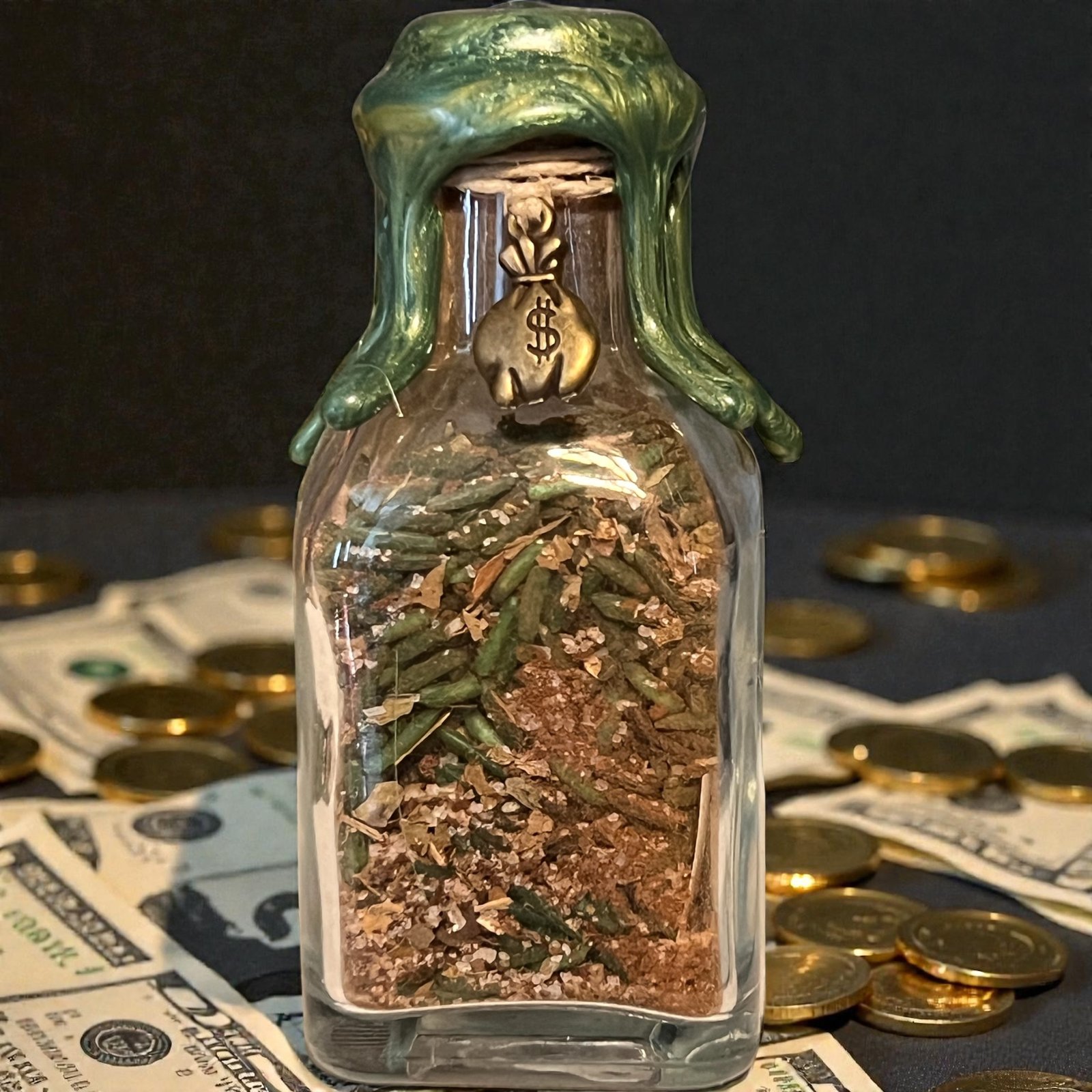 Money Spell Jar