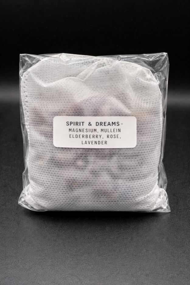 Spirit and dreams bath tea