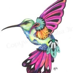 Dancer by Navajo Artist Jessika Jim / Humming Bird Art