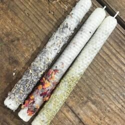 Beeswax Tapers | Midnight Amber | Rest & Calm