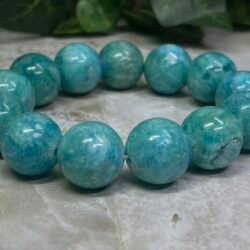 17mm Chunky Dyed Calcite Bracelet