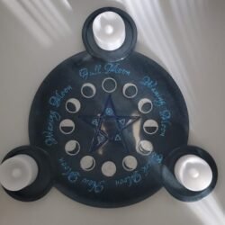 Candle Holder- Moon Phases