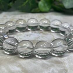 13mm High Quality Clear Quartz Bracelet