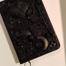 Altered art mini notebook