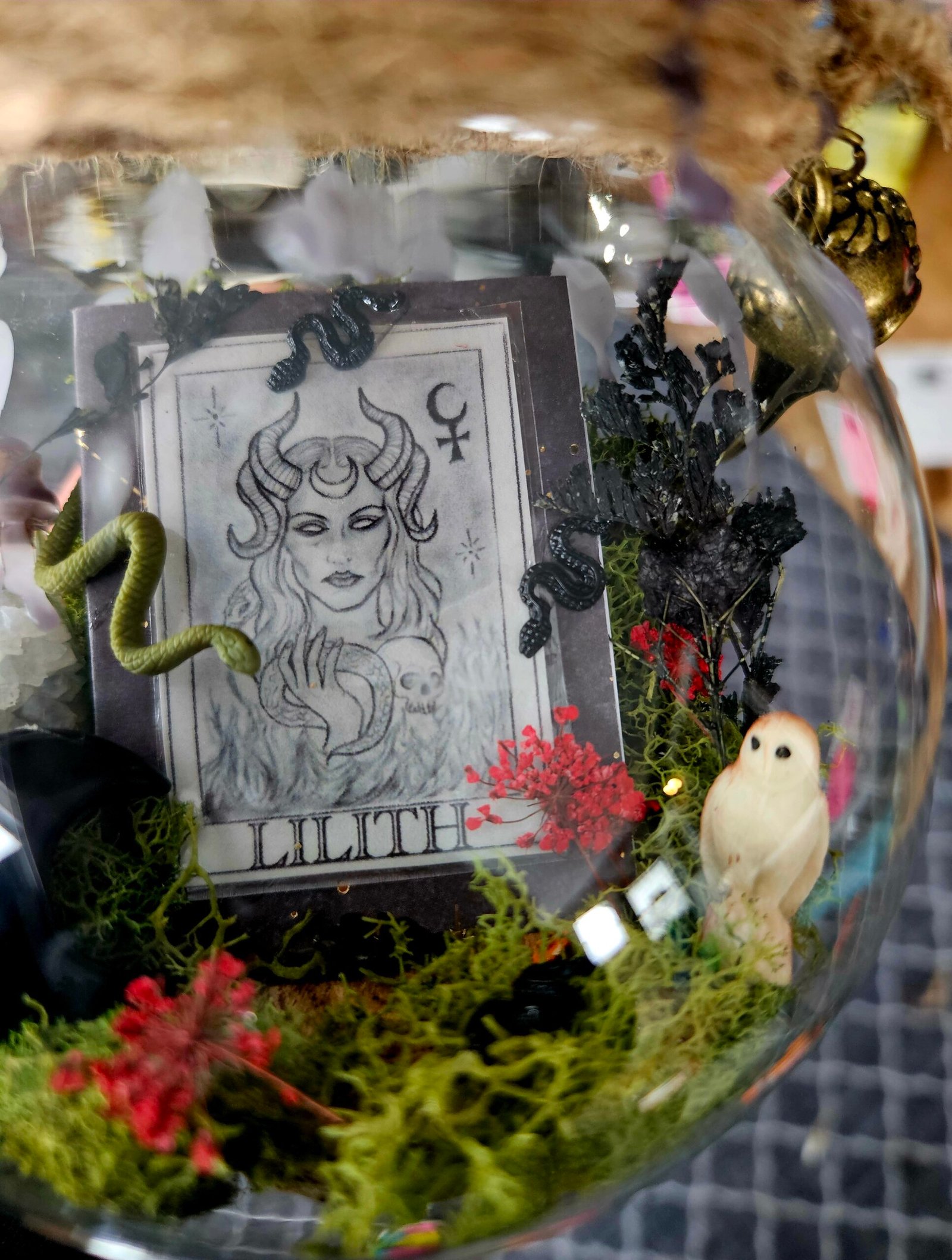 Lilith Goddess Bottle , Larger Sized - Image 7