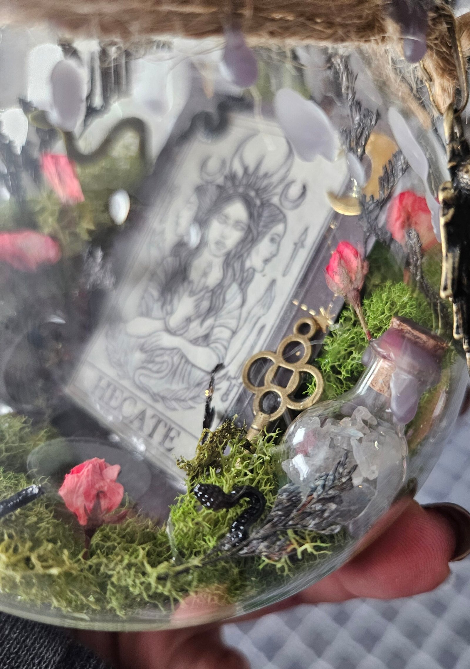 Hecate Goddess Bottle , Larger Sized - Image 3