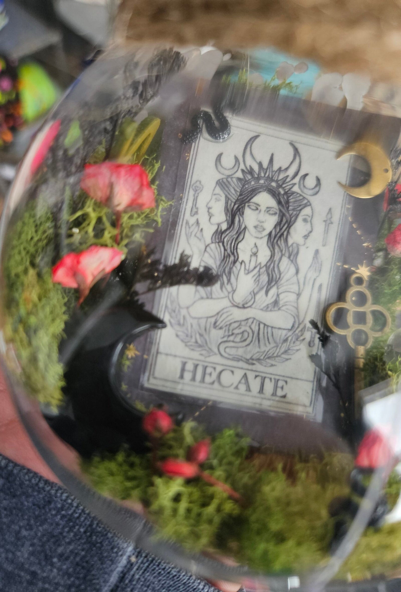 Hecate Goddess Bottle , Larger Sized - Image 4