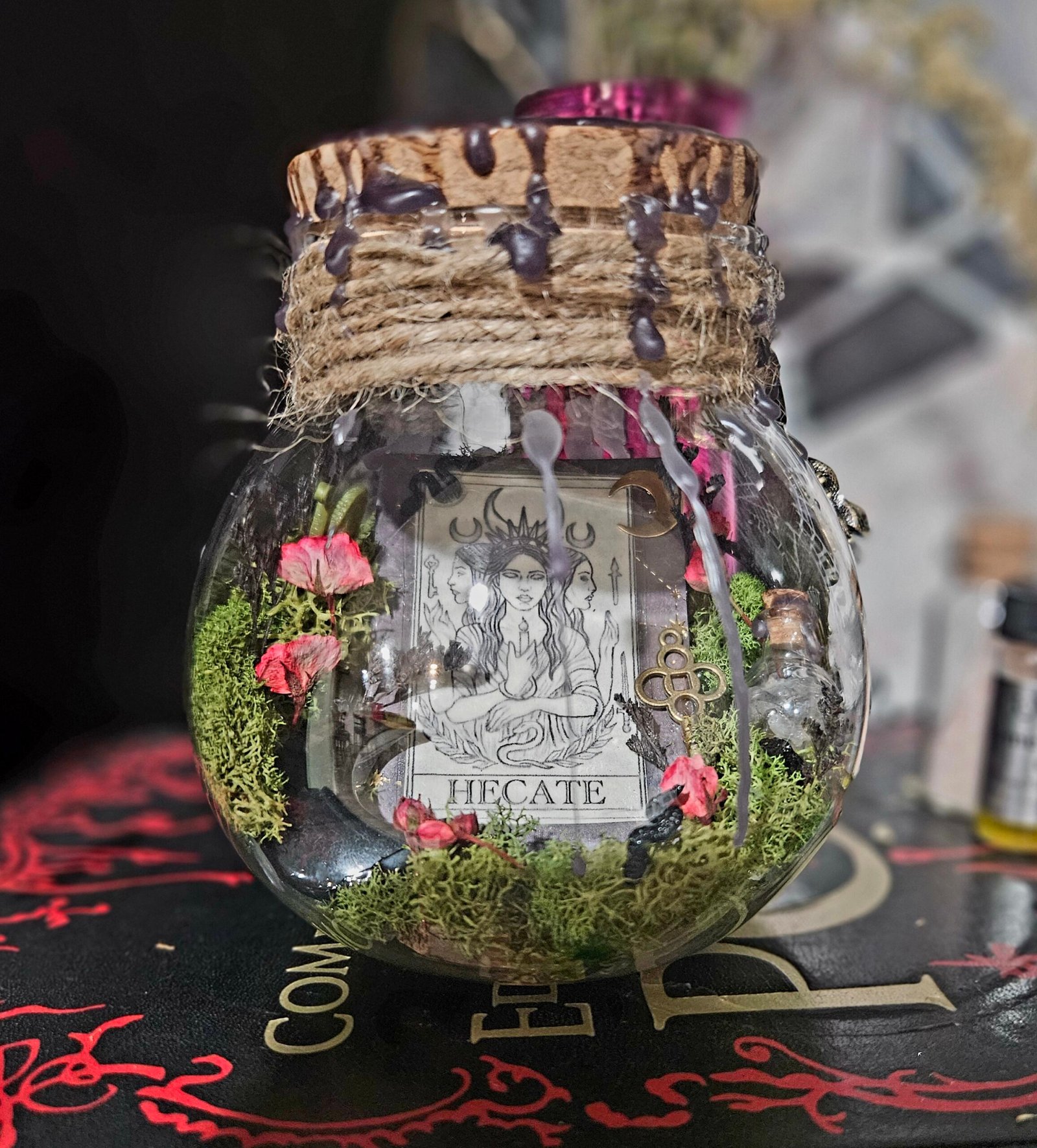 Hecate Goddess Bottle , Larger Sized - Image 2