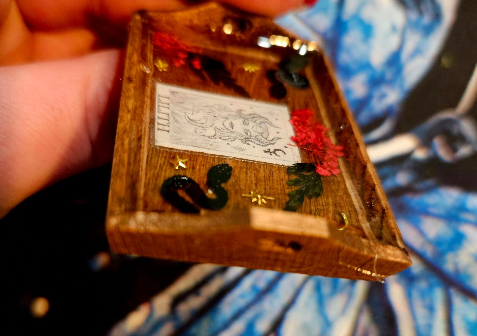 Mini Goddess Offering Trays, for Travel, Office or on the go. Pocket Size Devotional Piece - Image 10