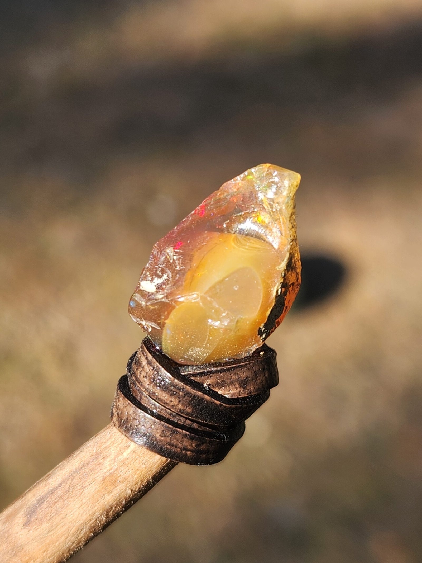 Opal and Ocean Jasper wand - Image 2