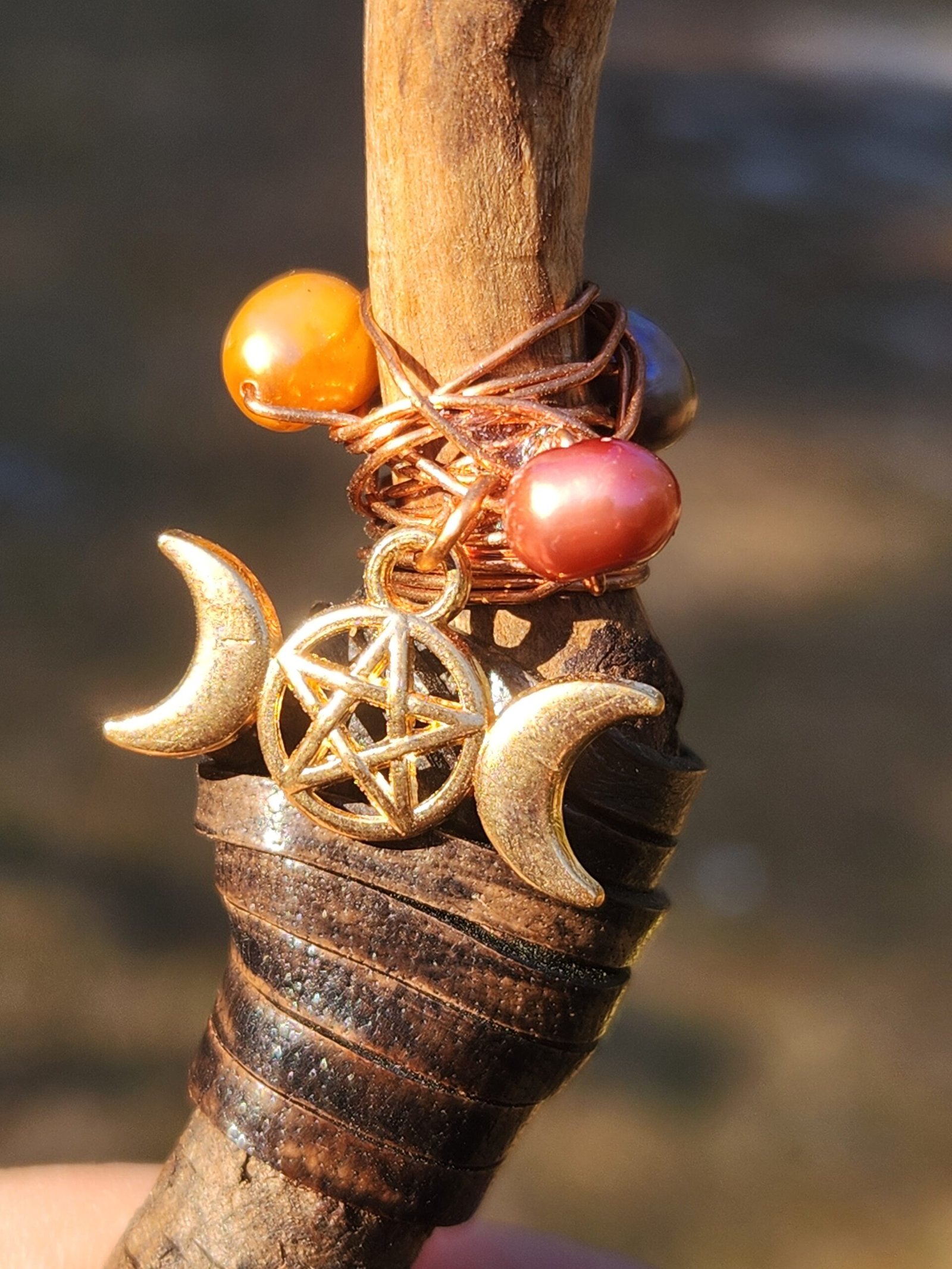 Opal and Ocean Jasper wand - Image 5