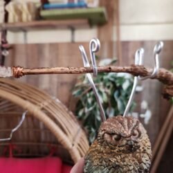 Herkimer diamond wand