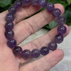 10mm Amethyst Bracelet