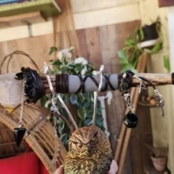 Bumblebee Jasper Divination Bone Wand