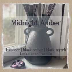 Incense Sticks | Midnight Amber | Rest & Calm
