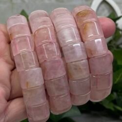 14mm Rose Quartz Bangle