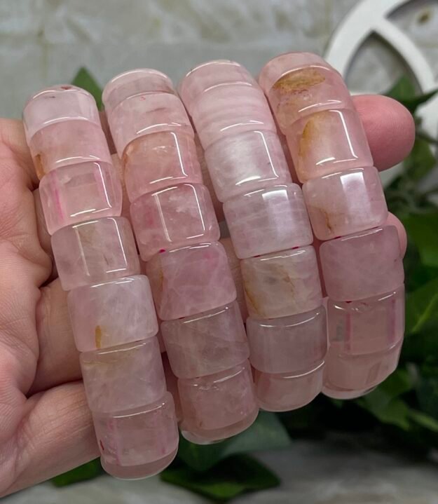 14mm Rose Quartz Bangle