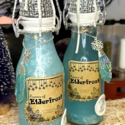 Essence of Elderfrost Potion Decorative Apothecary Bottle