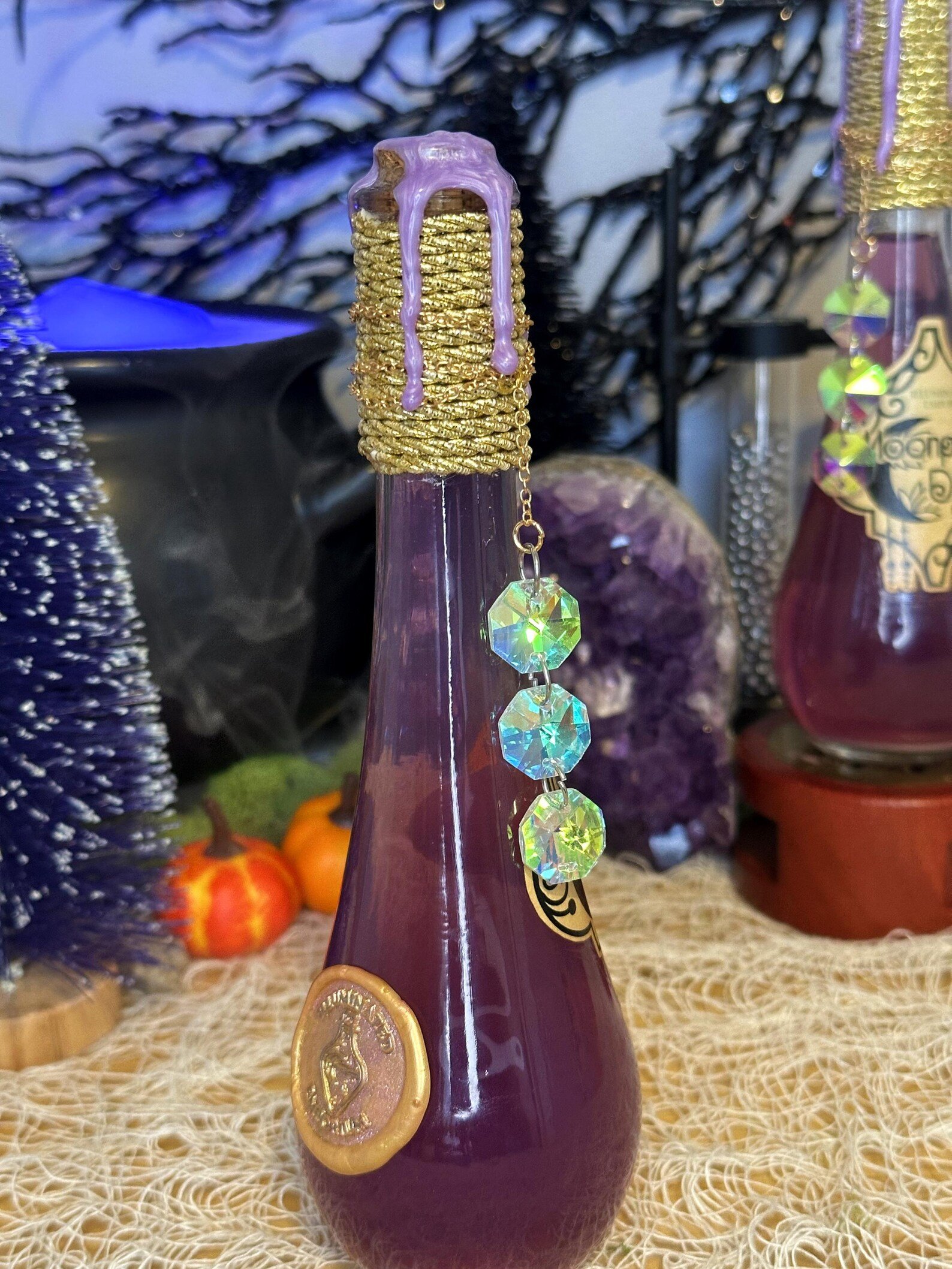 Moonpetal Dew Apothecary Potion Bottle - Image 9