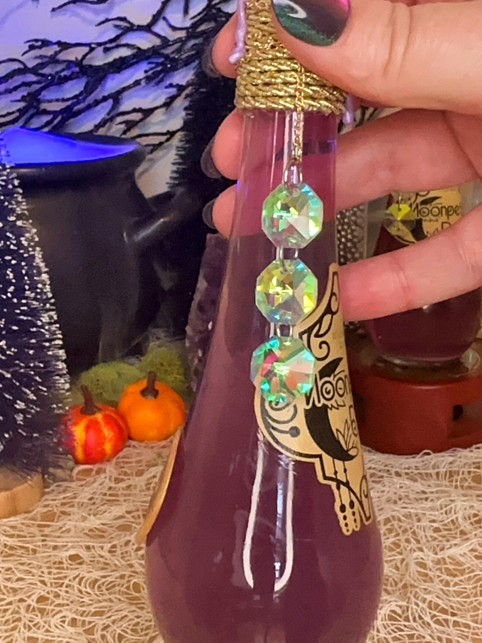 Moonpetal Dew Apothecary Potion Bottle - Image 4