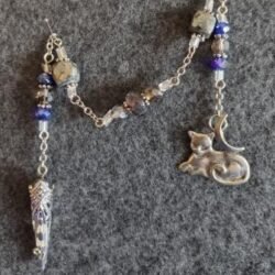 The Labradorite Kitty OOAK Pendulum
