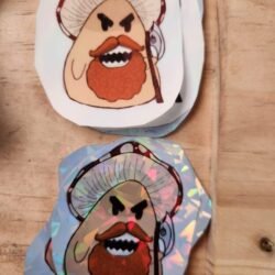 Sticker- Mushroom Bard