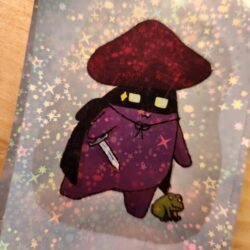Rogue mushroom sticker