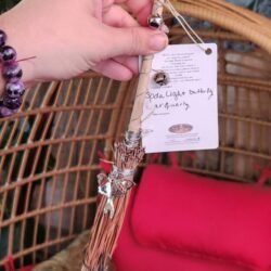 Sodalite Butterfly Alter Brooms bessom