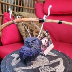 Ethiopian Water Opal, hand carved wand