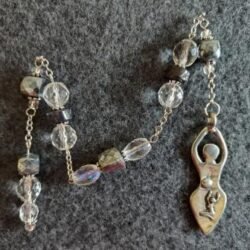 The Labradorite Goddess One of a Kind Pendulum