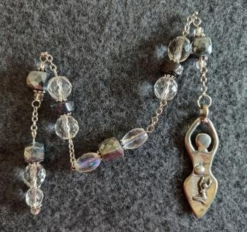 The Labradorite Goddess One of a Kind Pendulum