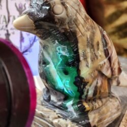 Volcano Agate Bird A