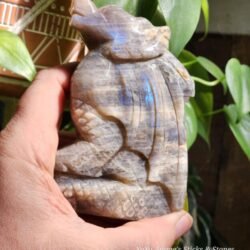 Moonstone handcarved Dragon