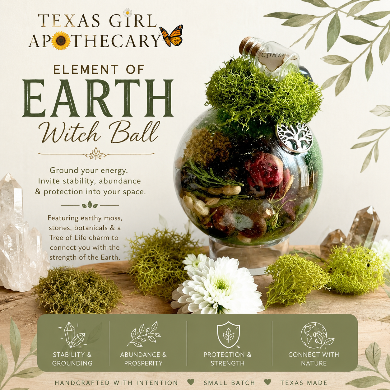 Element of Earth Witch Ball