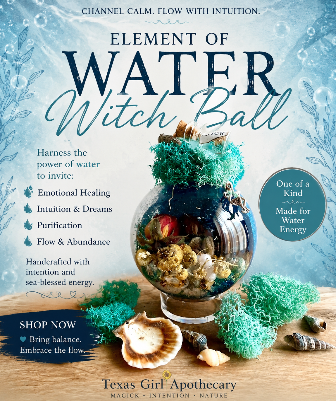 Element of Water Witch Ball