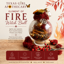 Element of Fire Witch Ball