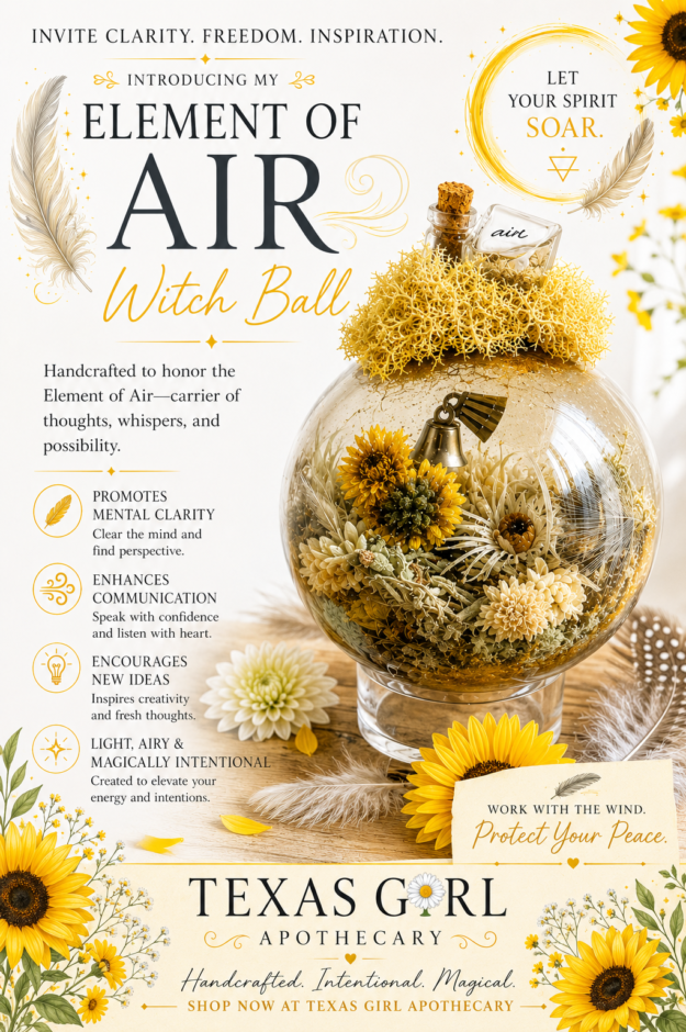 Element of Air Witch Ball