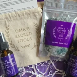 Personalized Frequency-Activated Ritual Kit - Aura Mist + Sacred Bath Salt + Ritual Oil - Crafted For Your Soulprint